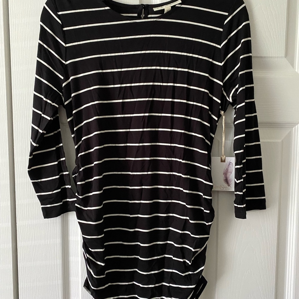 Black/White Stripped Jessica Simpson Maternity